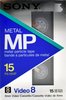 Video8, Hi8, Digital8 Sony MP 15 "Video8 P6-16MP" Type IV Metal North America
