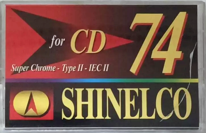 Compact Cassette Shinelco 74 Type II Chrome Italy