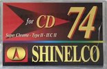 Compact Cassette Shinelco 74 Type II Chrome Italy
