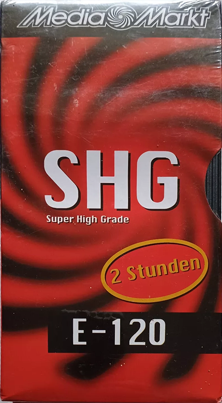 VHS, Video Home System MediaMarkt 120 Type I Normal Germany