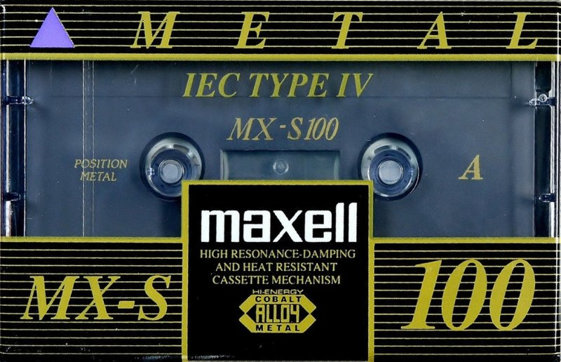 Compact Cassette: Maxell / Hitachi Maxell - MX-S 100