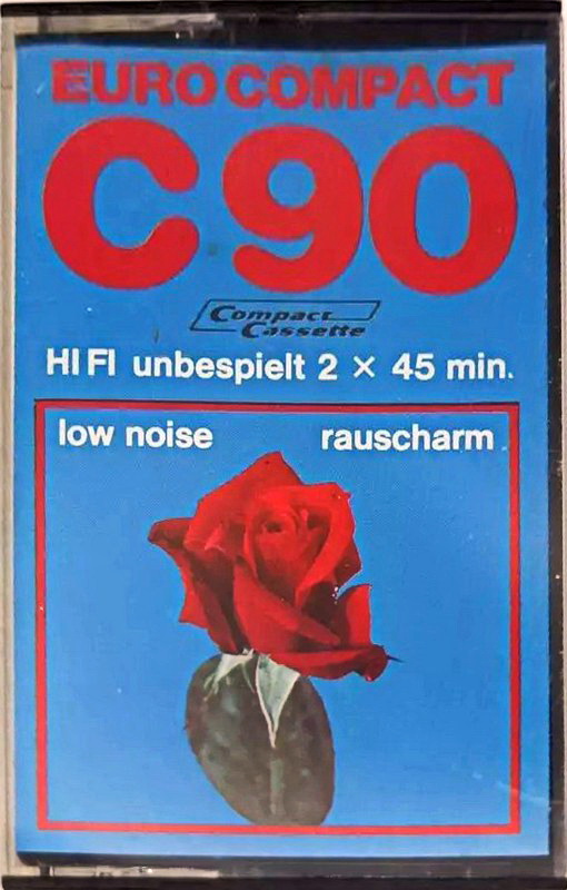 Compact Cassette Euro Compact 90 Type I Normal Germany
