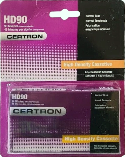 Blister Certron HD 90 Type I Normal 1993 USA