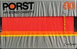 Compact Cassette Porst 90 Type I Normal Germany