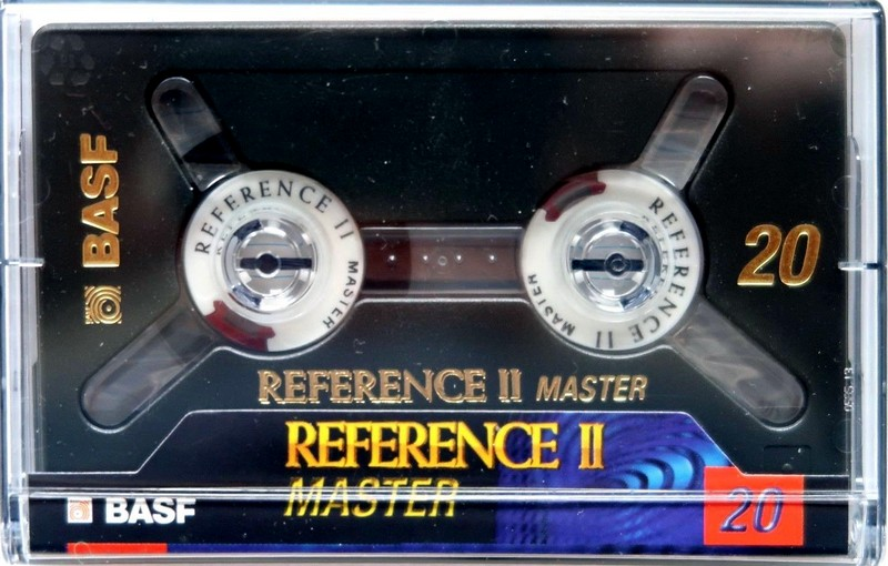 Compact Cassette BASF Reference II Master 20 Type II Chrome 1995 Europe