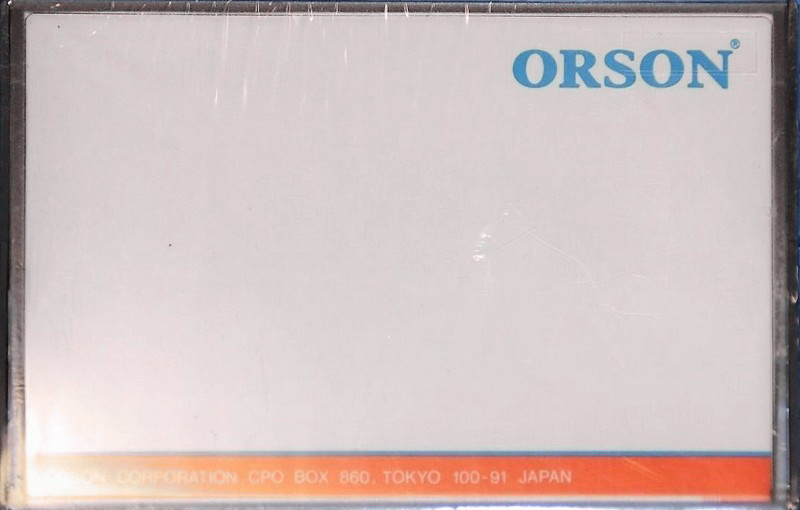 Compact Cassette Orson 60 Type I Normal Japan