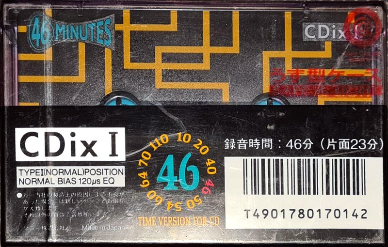 Compact Cassette: Sony  - CDix I 10