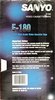 VHS, Video Home System Sanyo 180 Type I Normal Europe