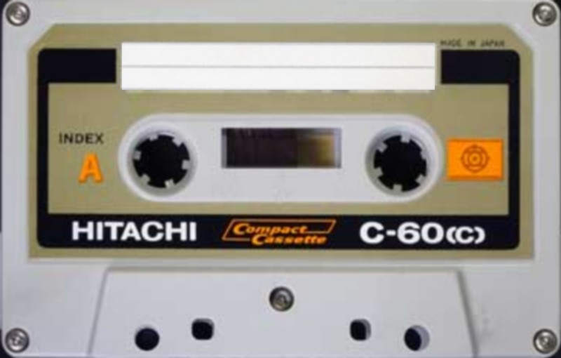 Compact Cassette Hitachi 60 Type I Normal 1966 Japan