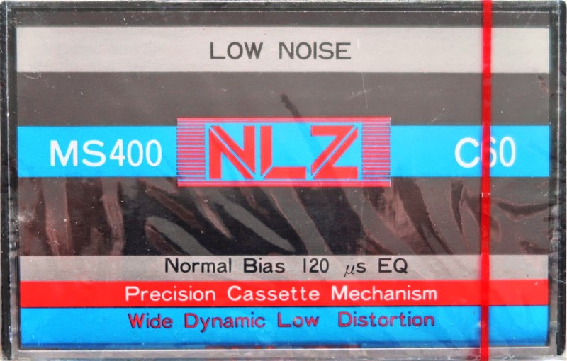 Compact Cassette NLZ 60 "MS 400" Type I Normal Hong Kong