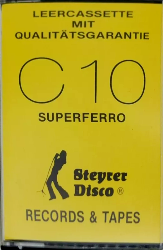 Compact Cassette Steyrer Disco 10 Type I Normal Germany