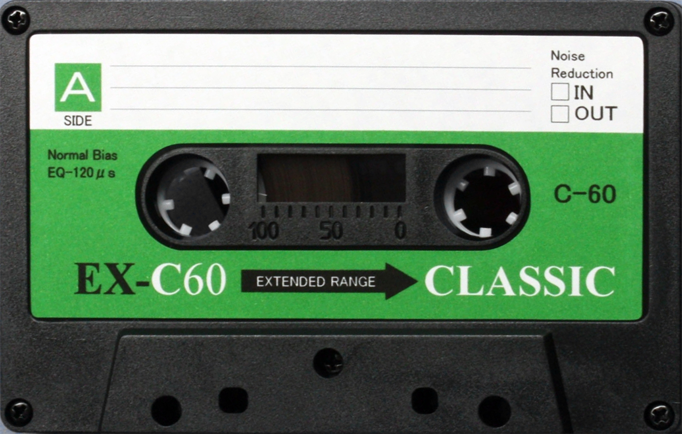 Compact Cassette Classic EX 60 Type I Normal 2025 Worldwide