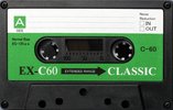 Compact Cassette Classic EX 60 Type I Normal 2025 Worldwide