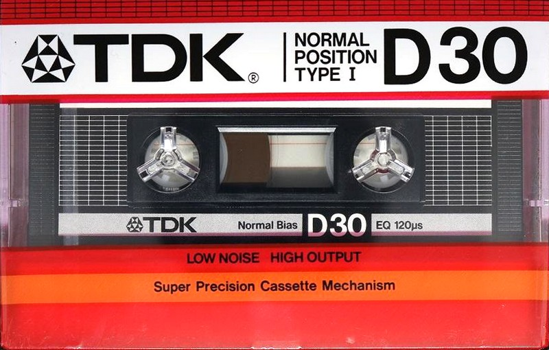 Compact Cassette: TDK  - D 30