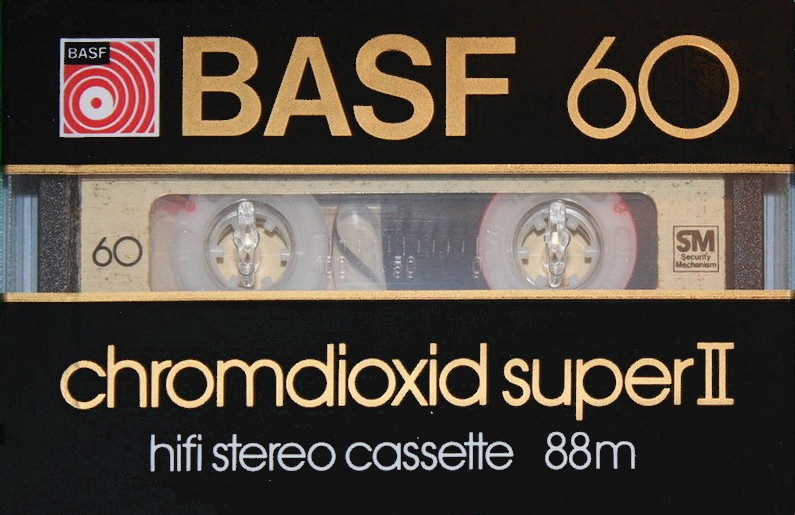 Compact Cassette: BASF  - Chromdioxid Super II 60