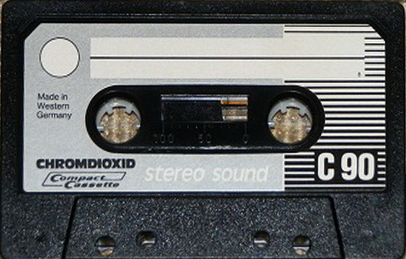 Compact Cassette Aera 90 Type II Chrome Germany