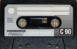 Compact Cassette Aera 90 Type II Chrome Germany