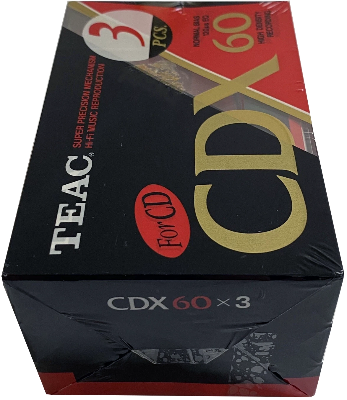 3 pack Teac CDX 60 Type I Normal 1990 Europe