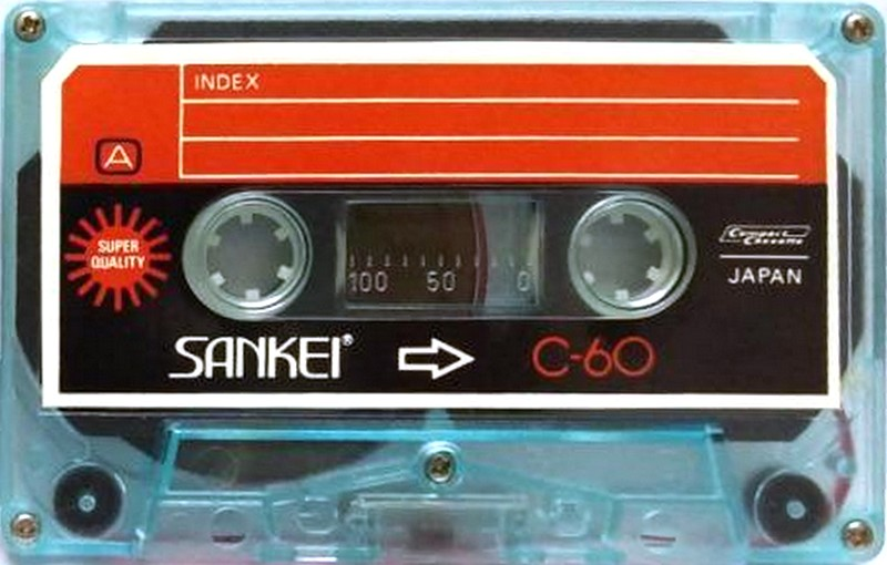 Compact Cassette Sankei 60 Type I Normal Japan