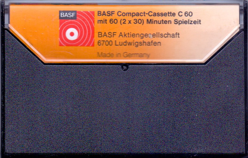 Compact Cassette: BASF  -  60