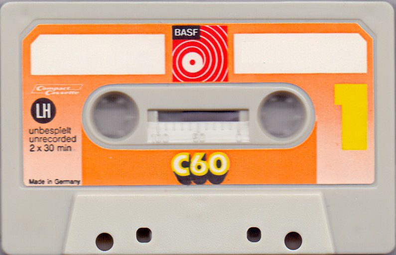 Compact Cassette: BASF  -  60