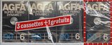 4 pack AGFA Super Ferro Dynamic I 90+6 Type I Normal 1980 France