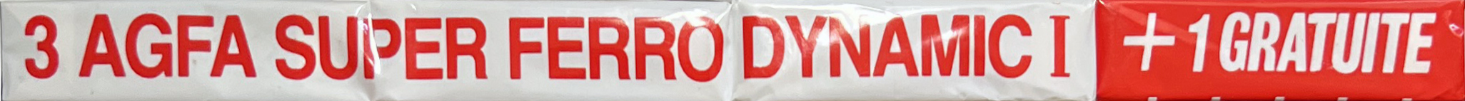 4 pack AGFA Super Ferro Dynamic I 90+6 Type I Normal 1980 France