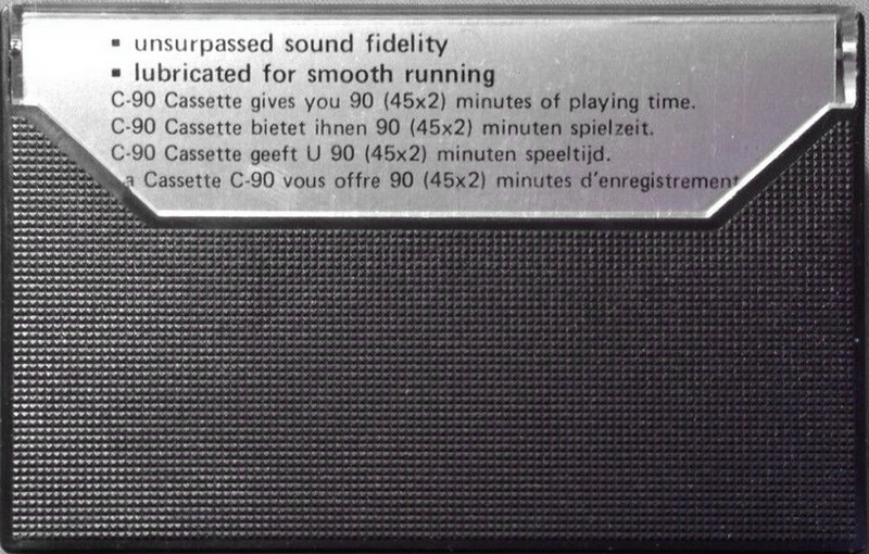 Compact Cassette Century Sound 90 Type I Normal 1977 USA