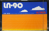Compact Cassette Aiwa LN 90 Type I Normal 1980 Japan