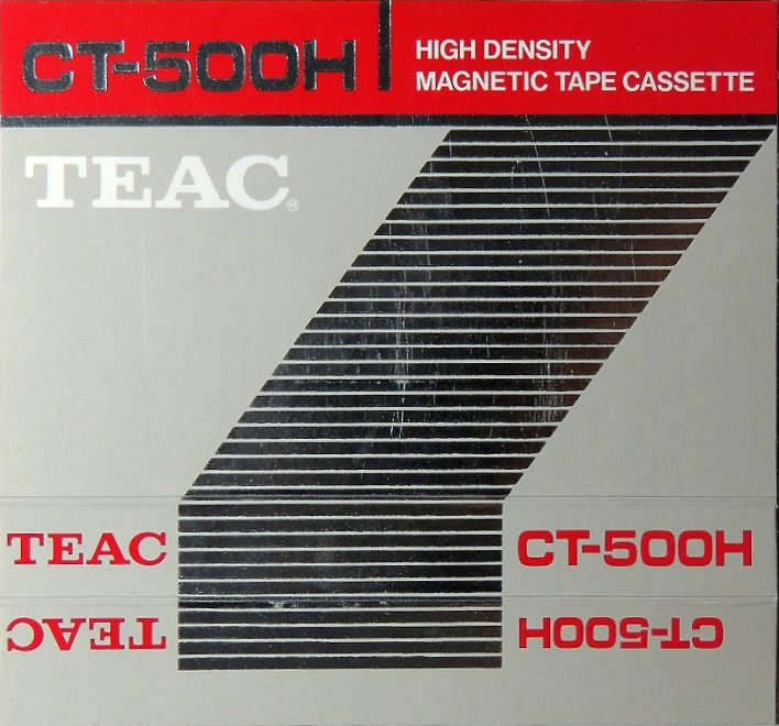 Compact Cassette Teac CT "CT-500H" Computer Cassette 1981 Worldwide