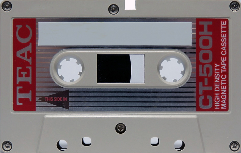 Compact Cassette Teac CT "CT-500H" Computer Cassette 1981 Worldwide