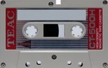 Compact Cassette Teac CT "CT-500H" Computer Cassette 1981 Worldwide