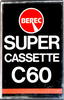 Compact Cassette Berec 60 Type I Normal 1980 UK