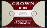 Compact Cassette Crown / Crown Radio Corporation 90 Type I Normal 1973 Japan