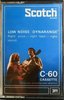 Compact Cassette Scotch Dynarange 60 "C-60-LD" Type I Normal 1973 Japan
