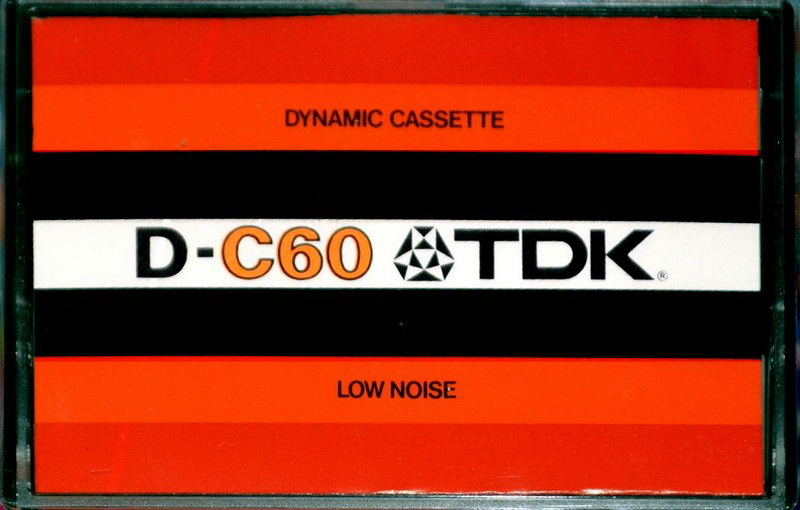 Compact Cassette TDK D 60 Type I Normal 1975 Japan