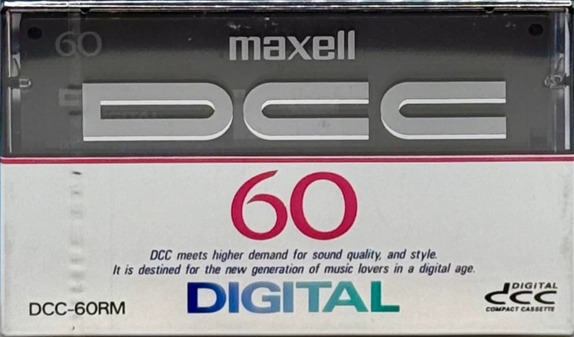 DCC Maxell 60 Type I Normal 1992 North America