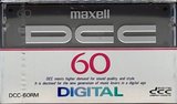 DCC Maxell 60 Type I Normal 1992 North America