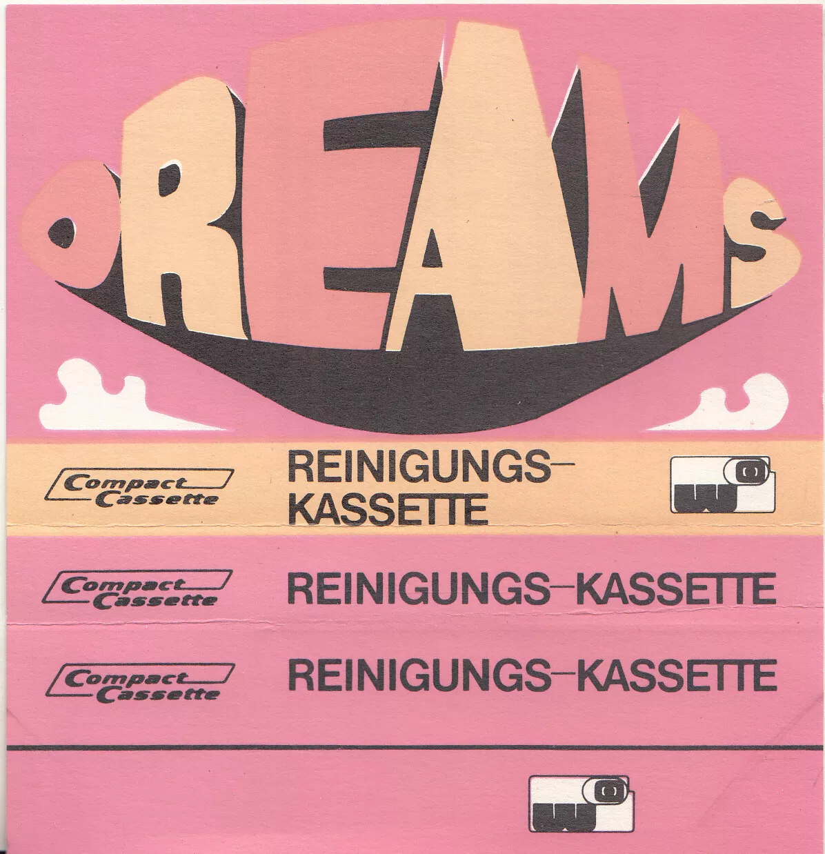 Compact Cassette Dreams Cleaning Cassette 1974 Europe