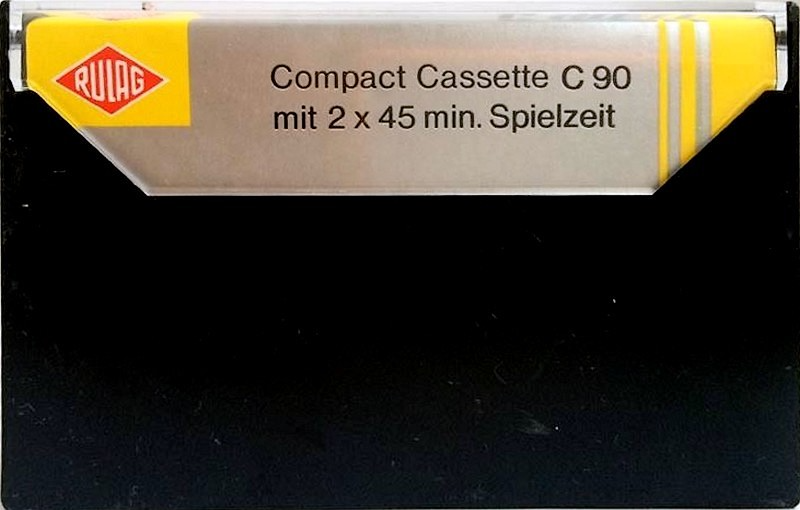 Compact Cassette Rulag 90 Type I Normal 1978 Germany