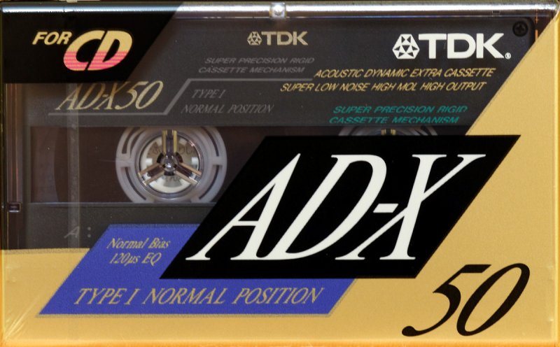 Compact Cassette: TDK  - AD-X 50