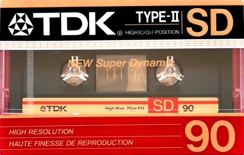 Compact Cassette: TDK  - SD 90