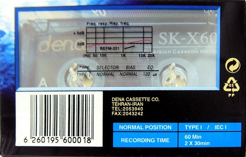 Compact Cassette:  Dena - SK-X 60