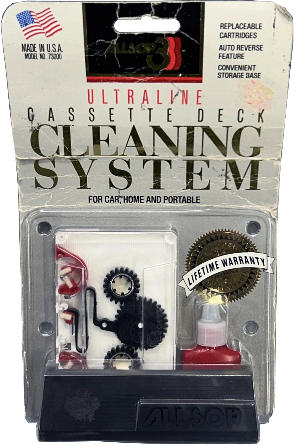 Blister Allsop Cleaning Cassette 1989 USA
