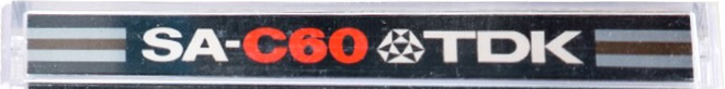 Compact Cassette TDK SA 60 Type II Chrome 1979 Japan