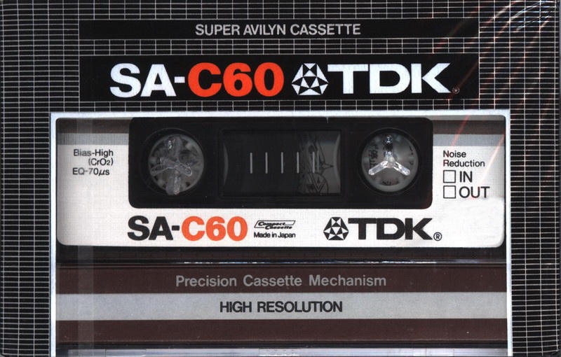 Compact Cassette: TDK  - SA 60