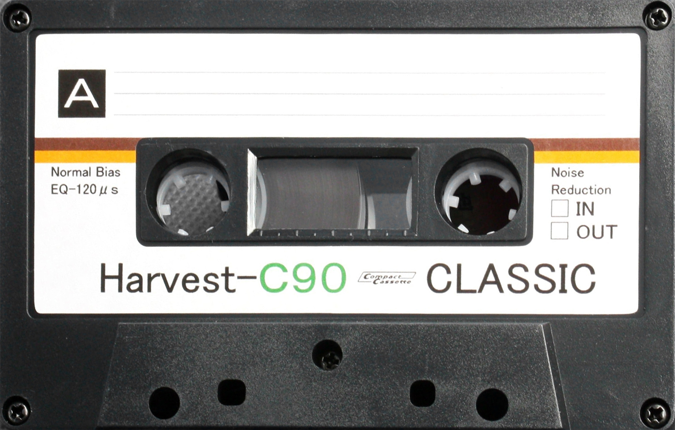 Compact Cassette Classic Harvest 90 Type I Normal 2022 Worldwide