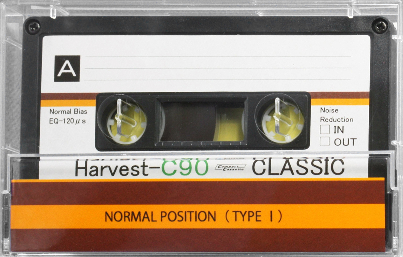 Compact Cassette Classic Harvest 90 Type I Normal 2022 Worldwide