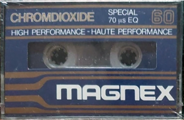 Compact Cassette Magnex 60 Type II Chrome 1979 Europe