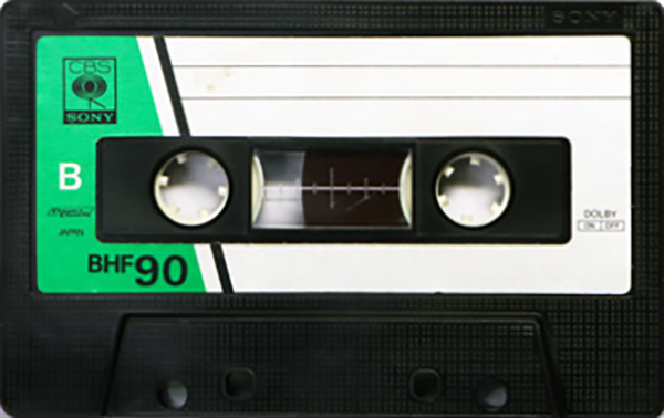 Compact Cassette CBS / Sony BHF 90 Type I Normal 1980 Japan